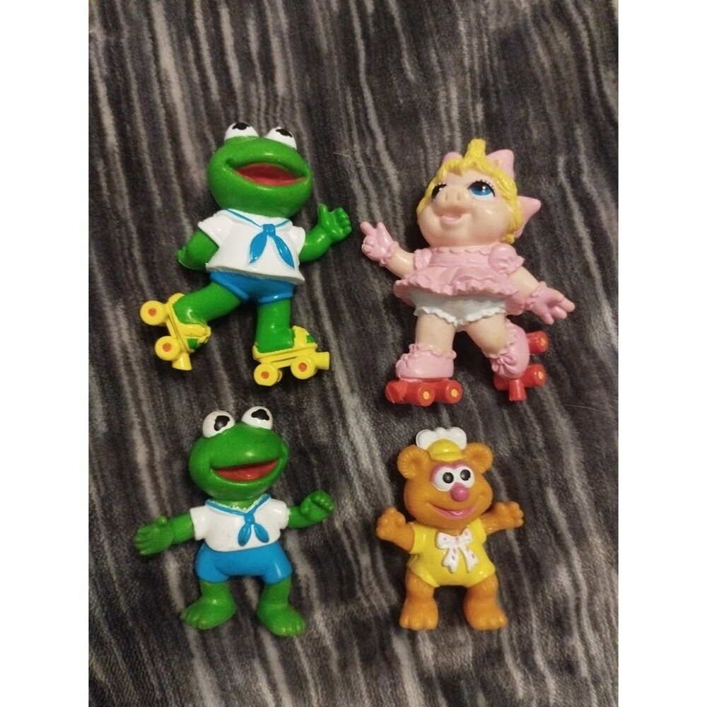 1986 Muppet Babies PVC Figures Lot of 4